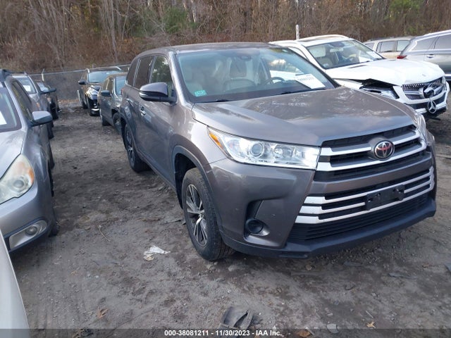 2017 TOYOTA HIGHLANDER LE VIN: 5TDBZRFH8HS442517