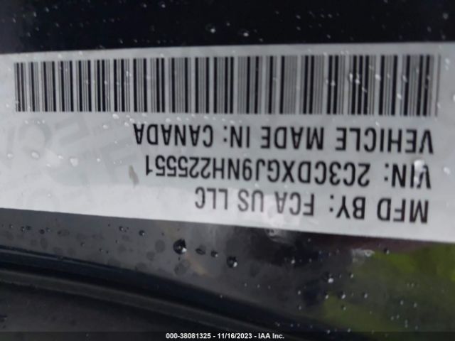 2C3CDXGJ9NH225551 Dodge Charger Scat Pack