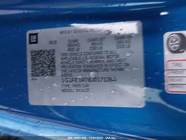 Chevrolet Camaro 1ss 2018 1G1FE1R78J0171364 Image 9