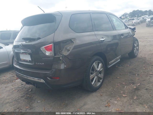 2015 NISSAN PATHFINDER PLATINUM VIN: 5N1AR2MN6FC672918