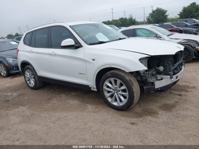 2017 BMW X3 5UXWX9C31H0T22981