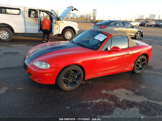 2003 MAZDA MX-5 MIATA CLOTH/LS/SE/SHINSEN VIN: JM1NB353630300568