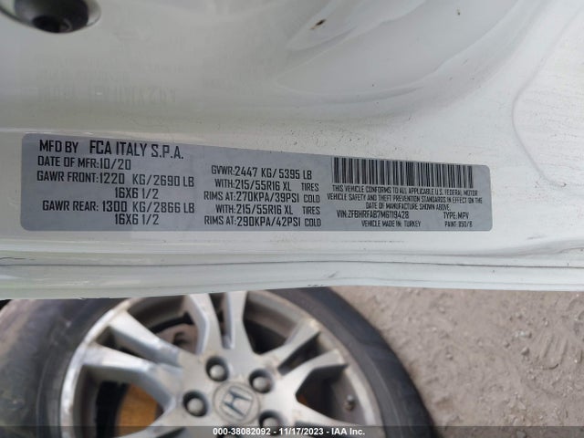 RAM Promaster City Tradesman 2021 ZFBHRFAB7M6T19428 Image 9