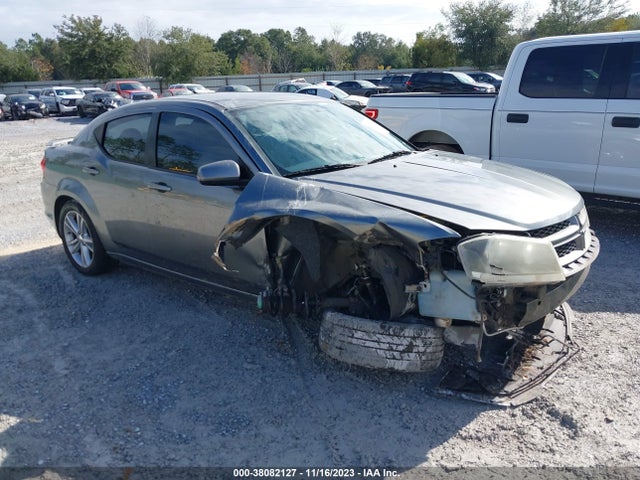 2013 DODGE AVENGER SXT VIN: 1C3CDZCB7DN544351