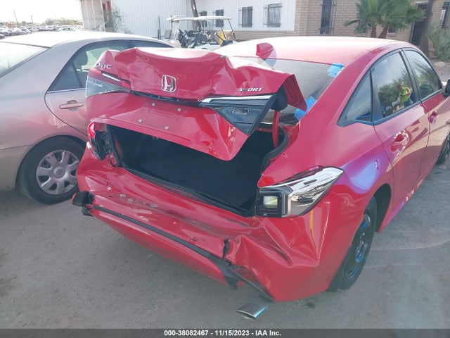 2022 HONDA CIVIC SPORT VIN: 2HGFE2F51NH534610