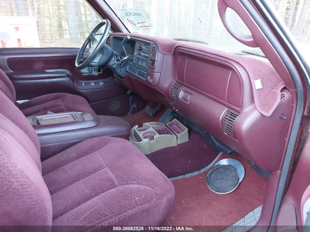 1997 GMC SIERRA 1500 SL WIDESIDE VIN: 1GTEC19R5VE535131