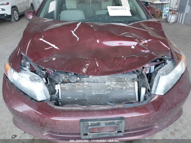 2012 HONDA CIVIC LX VIN: 2HGFB2F53CH612892