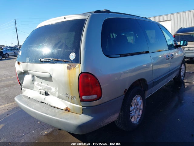 2000 PLYMOUTH GRAND VOYAGER SE VIN: 2P4GP44G9YR608380