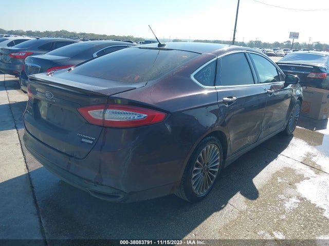 2013 FORD FUSION TITANIUM VIN: 3FA6P0K96DR331761