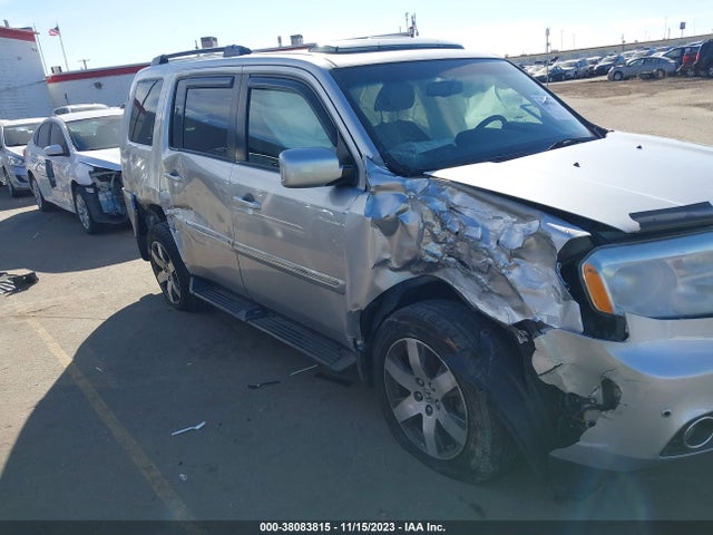 2013 HONDA PILOT TOURING VIN: 5FNYF4H94DB063508