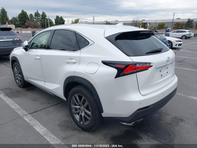 2016 LEXUS NX 200T VIN: JTJYARBZ7G2037252