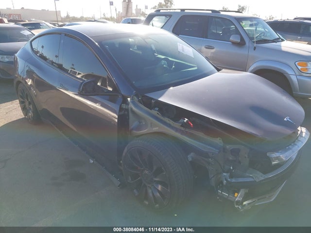 2021 TESLA MODEL Y PERFORMANCE DUAL MOTOR ALL-WHEEL DRIVE VIN: 5YJYGDEF7MF202070