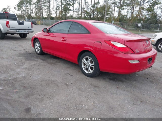 2008 TOYOTA CAMRY SOLARA SE VIN: 4T1CE30P98U766564
