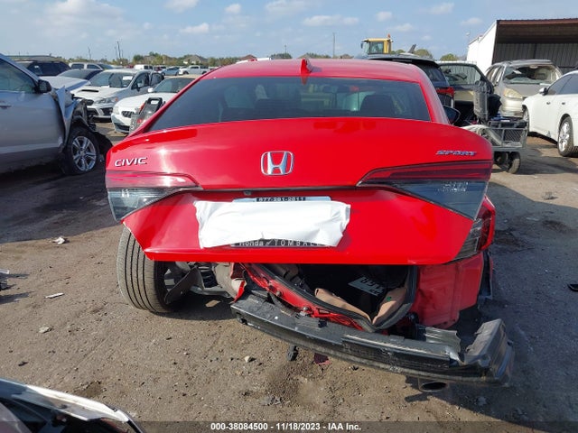 2022 HONDA CIVIC SPORT VIN: 2HGFE2F51NH561452