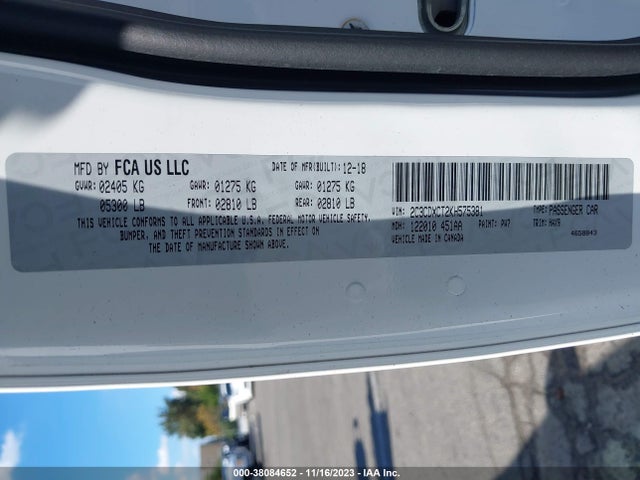 Dodge Charger R/t Rwd 2019 2C3CDXCT2KH575381 Image 9