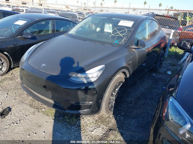 2021 TESLA MODEL Y LONG RANGE DUAL MOTOR ALL-WHEEL DRIVE VIN: 5YJYGDEE1MF269657