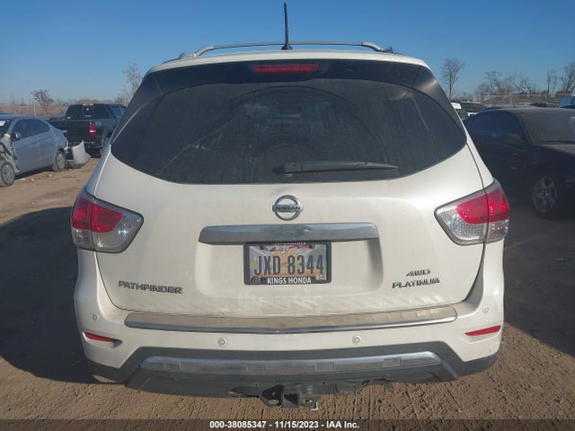 2016 NISSAN PATHFINDER PLATINUM VIN: 5N1AR2MMXGC625982