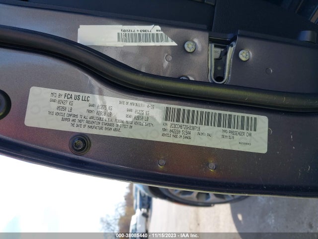 2C3CCABT2GH238718 Chrysler 300 300s