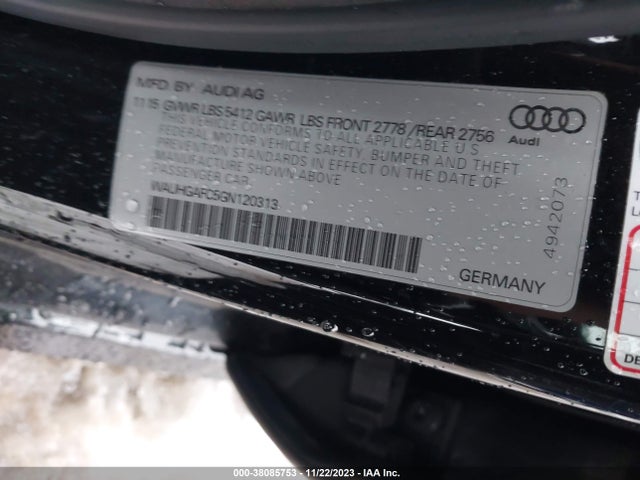 WAUHGAFC5GN120313 Audi A6 3.0t Premium Plus