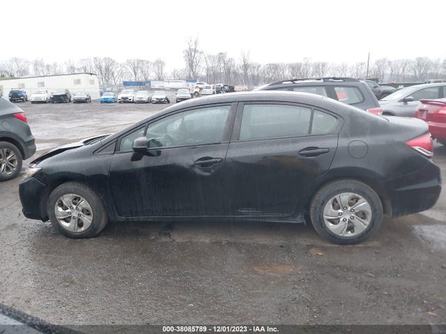 2013 HONDA CIVIC LX VIN: 2HGFB2F51DH563628