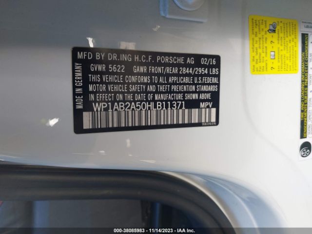WP1AB2A50HLB11371 Porsche MACAN S