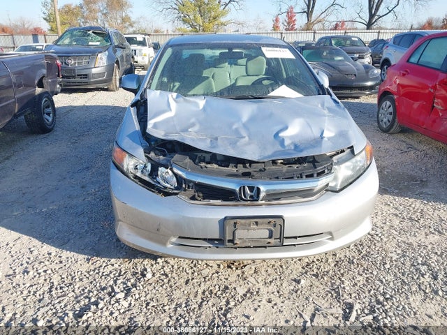 2012 HONDA CIVIC LX VIN: 19XFB2F58CE077343
