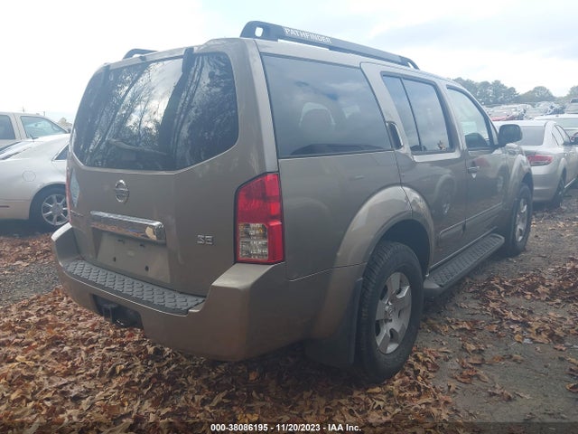 2007 NISSAN PATHFINDER SE VIN: 5N1AR18UX7C604649