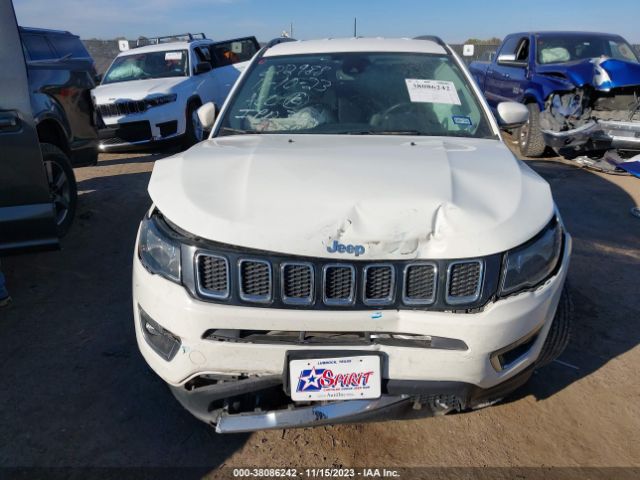 3C4NJCCB4MT522396 Jeep Compass Limited Fwd