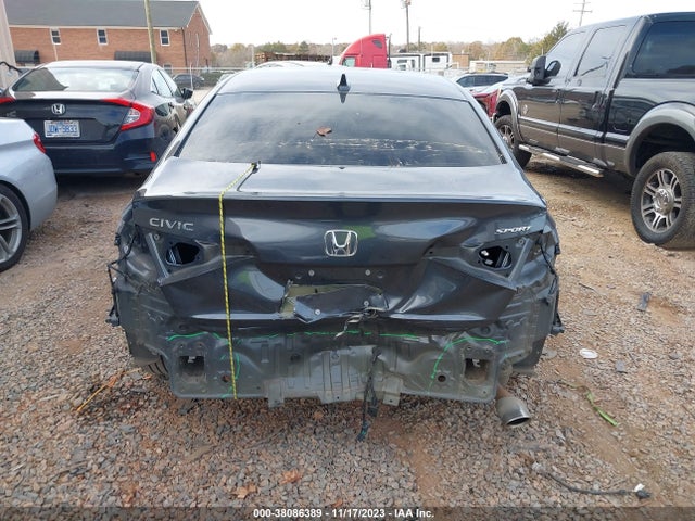 2022 HONDA CIVIC SPORT VIN: 2HGFE2F55NH587519