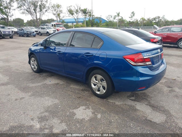 2015 HONDA CIVIC LX VIN: 19XFB2F52FE086852