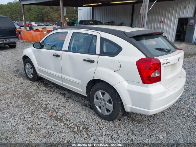 2007 DODGE CALIBER VIN: 1B3HB28B67D429081