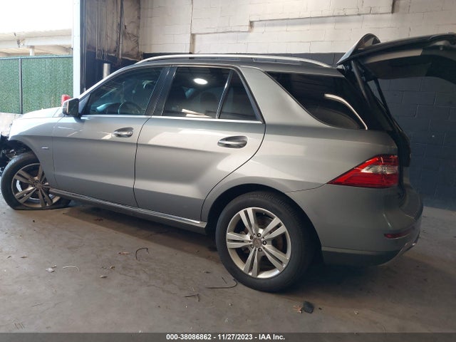 2012 MERCEDES-BENZ ML 350 VIN: 4JGDA5HB0CA010569