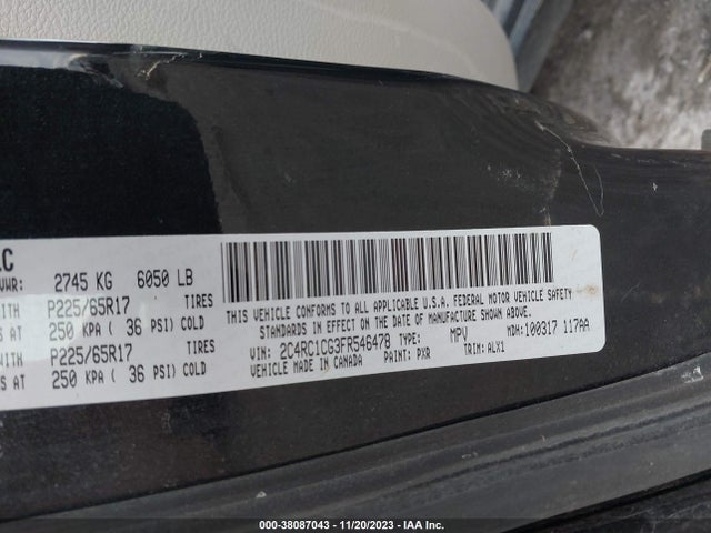 2C4RC1CG3FR546478 Chrysler Town & Country Touring-l