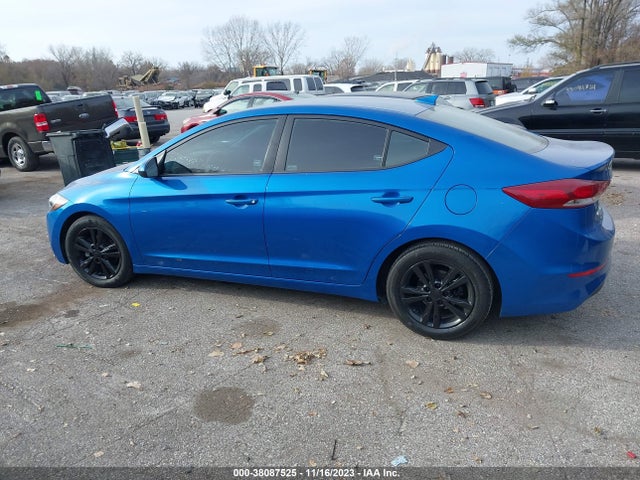 2018 HYUNDAI ELANTRA SEL VIN: 5NPD84LF6JH329677