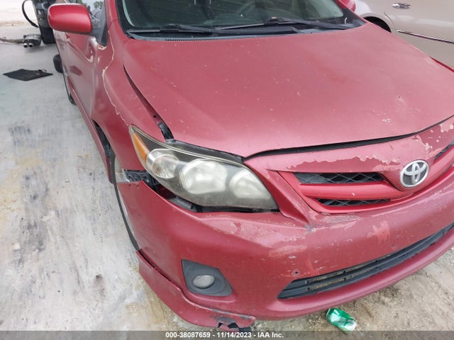2013 TOYOTA COROLLA S VIN: 2T1BU4EEXDC002021