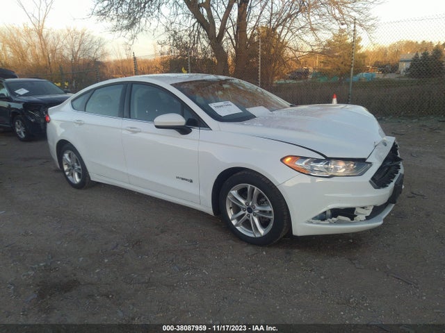 2018 FORD FUSION HYBRID SE VIN: 3FA6P0LU7JR268118