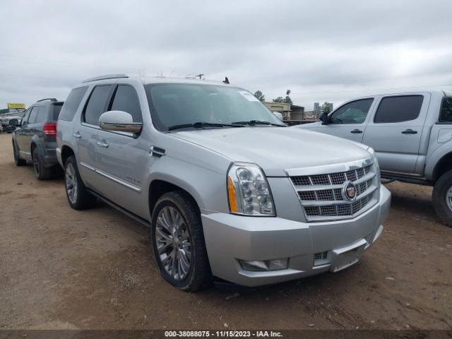 Auction sale of the 2013 Cadillac Escalade Platinum Edition, vin: 1GYS3DEF7DR308282, lot number: 38088075