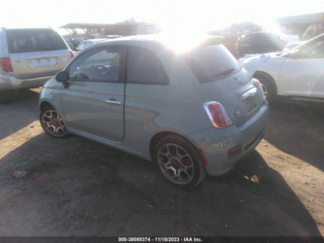 2012 FIAT 500 3C3CFFBR2CT199199 Photo 2