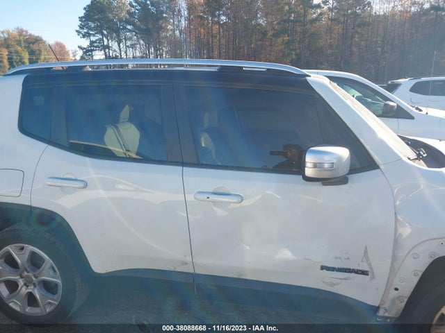 2015 JEEP RENEGADE LIMITED VIN: ZACCJADT2FPC44885