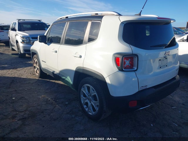 2015 JEEP RENEGADE LIMITED VIN: ZACCJADT2FPC44885