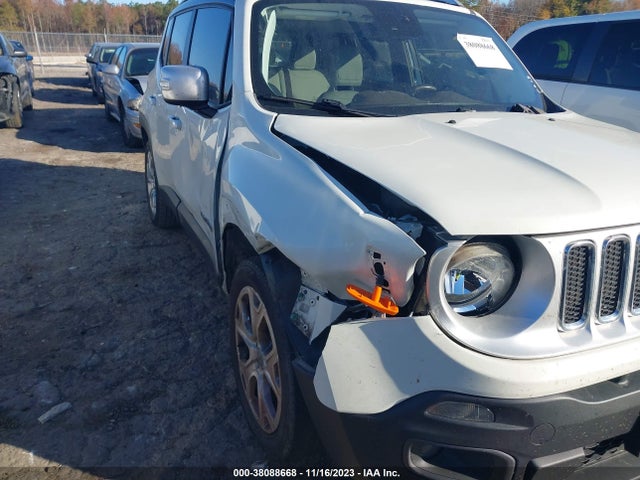 2015 JEEP RENEGADE LIMITED VIN: ZACCJADT2FPC44885