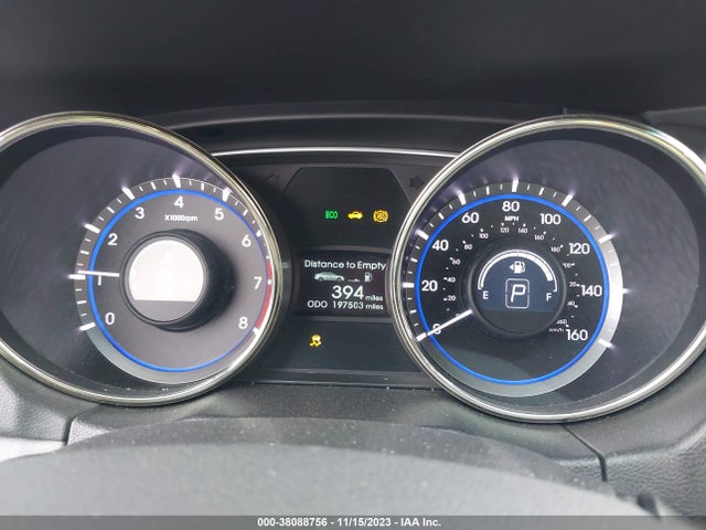 2011 HYUNDAI SONATA GLS VIN: 5NPEB4AC5BH193431
