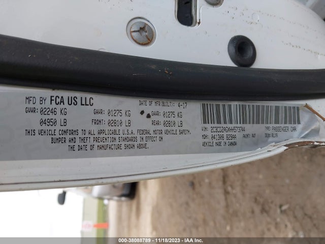 Dodge Challenger Sxt Plus 2017 2C3CDZAGXHH573744 Image 9