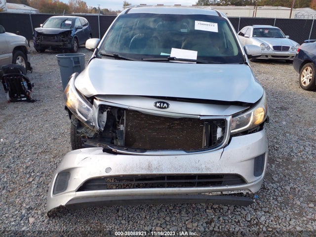 2016 KIA SEDONA LX VIN: KNDMB5C16G6131874