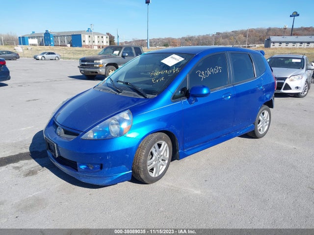 2007 HONDA FIT SPORT VIN: JHMGD38677S053448