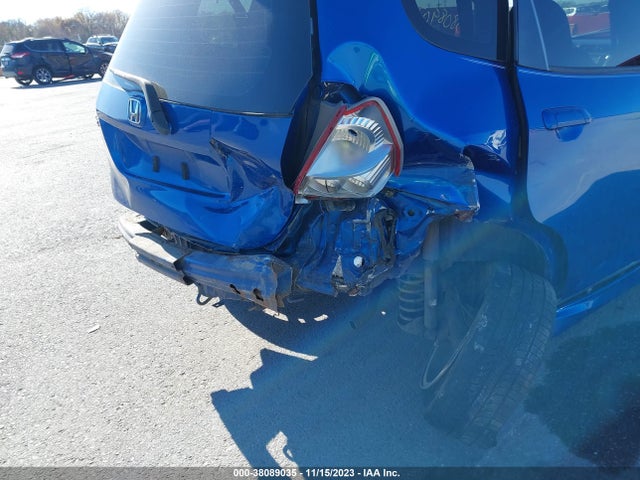 2007 HONDA FIT SPORT VIN: JHMGD38677S053448