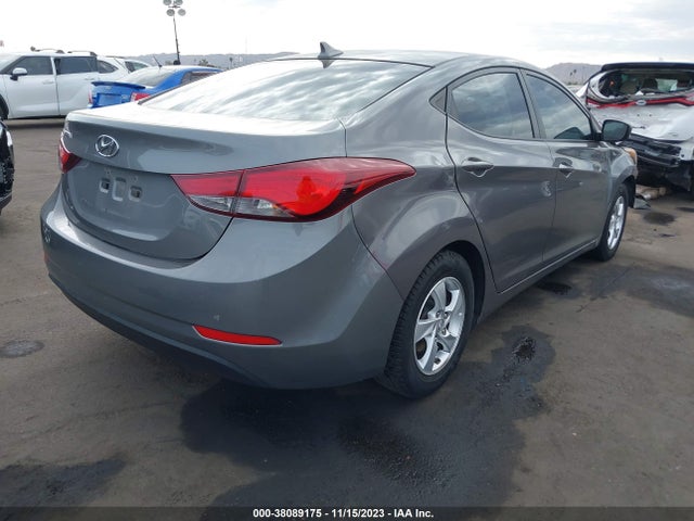 2014 HYUNDAI ELANTRA SE VIN: 5NPDH4AE6EH515185