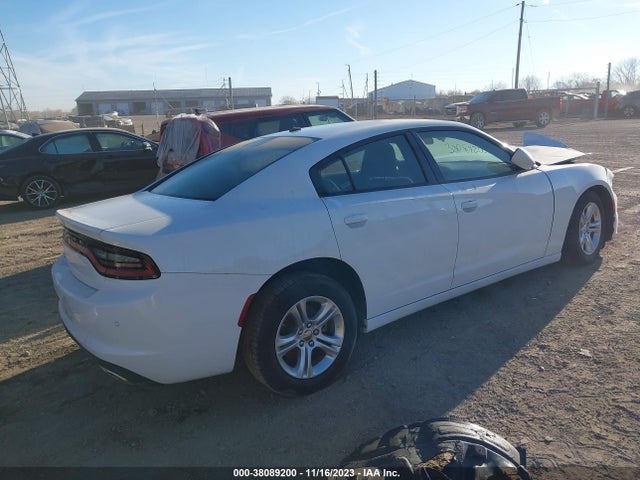 2022 DODGE CHARGER SXT RWD VIN: 2C3CDXBG1NH224180