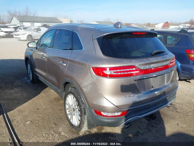 2019 LINCOLN MKC STANDARD VIN: 5LMCJ1C90KUL18036