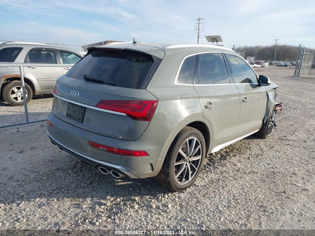 2021 AUDI SQ5 PREMIUM TFSI QUATTRO TIPTRONIC VIN: WA1A4AFY6M2069260